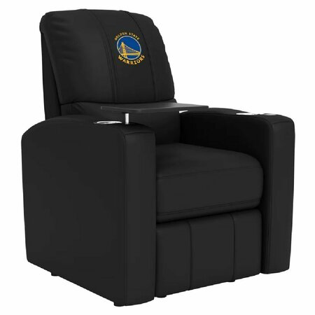 Stealth Power Plus Recliner with Golden State Warriors Global Logo -  DREAMSEAT, XZ520823901CDSMHTUSBBLK-PSNBA30087